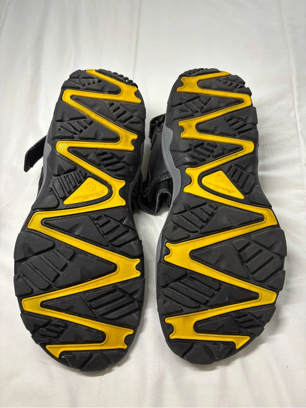 Eddie Bauer Men's Grafton River Sandals Size 11 Black/Gray Hiking Water Shoes